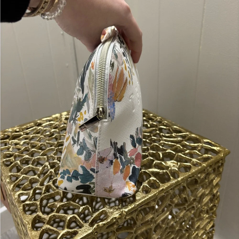 Ted Baker Floral Cosmetic Bag - White and Multicolor
